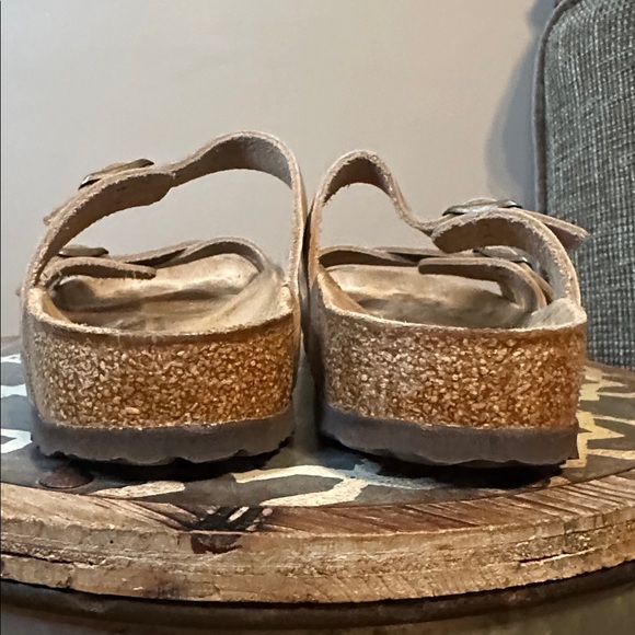 Birkenstock Tan Double Strap Sandals women’s 9 - Picture 4 of 10